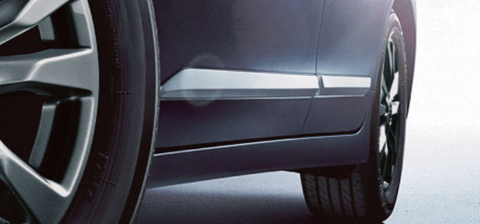 Chrome Body Side Moldings Chrome Body Side Moldings