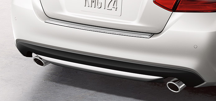Chrome Rear Bumper Protector Chrome Rear Bumper Protector