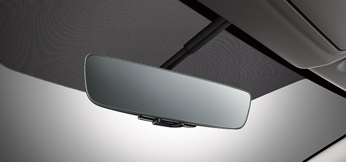 Frameless Auto-dimming Rearview Mirror with Universal Remote Frameless Auto-dimming Rearview Mirror with Universal Remote