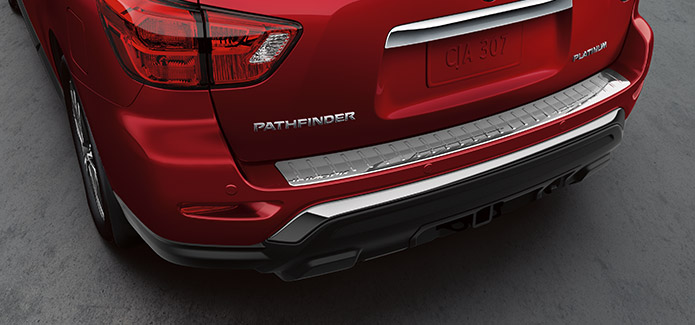 Satin Chrome Rear Bumper Protector Satin Chrome Rear Bumper Protector