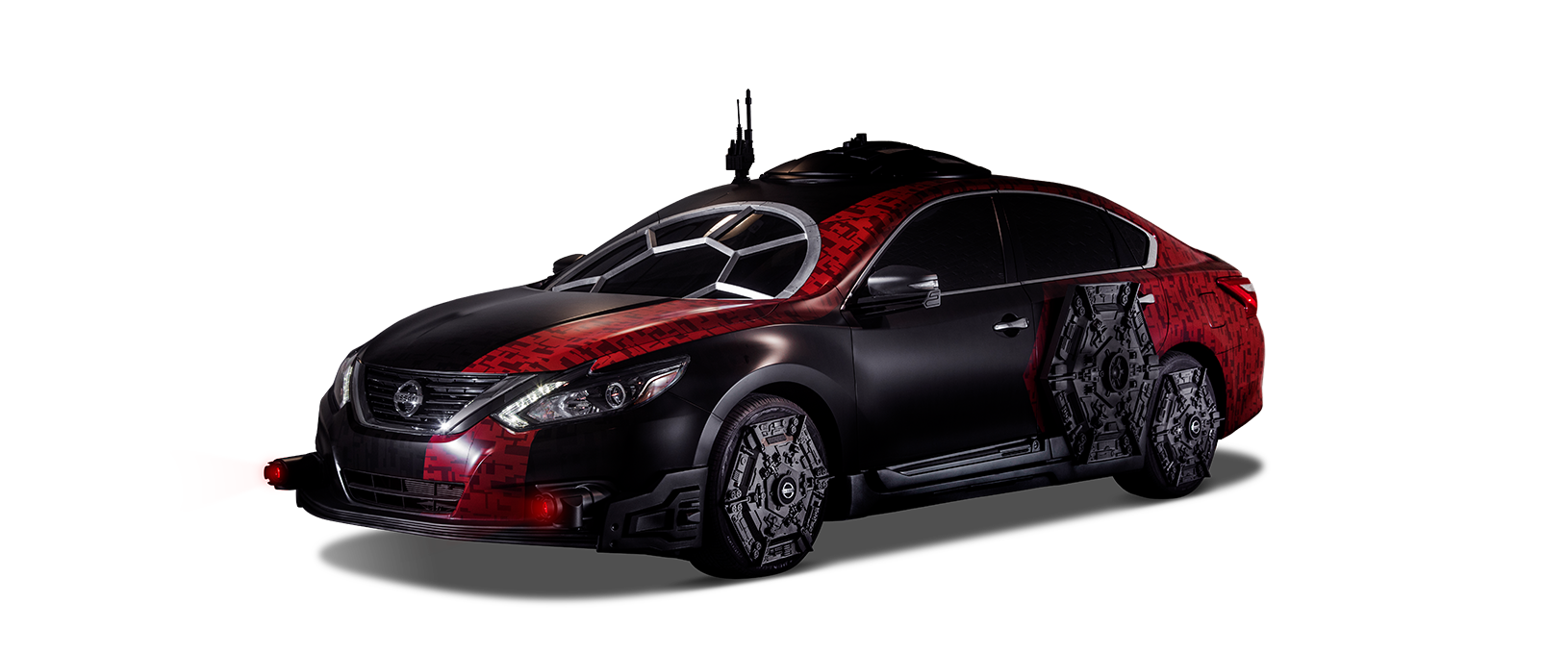 Star Wars-Themed Nissan Altima | Special Forces TIE Fighter