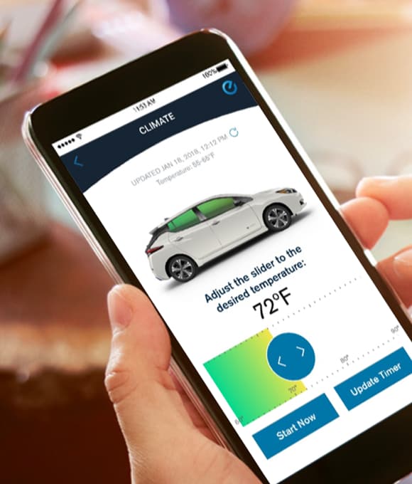 Nissan LEAF App Climate Control