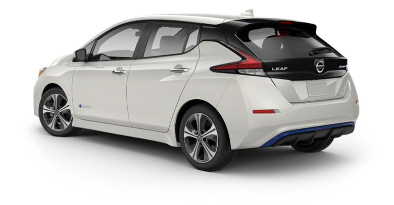 Nissan LEAF Black and White